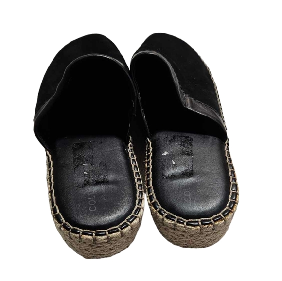 Cole Haan Cloudfeel Espadrille Suede and Leather Mule - Picture 3 of 8